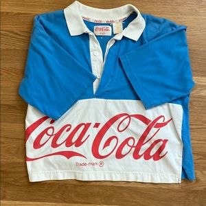 vintage coke polo size small
